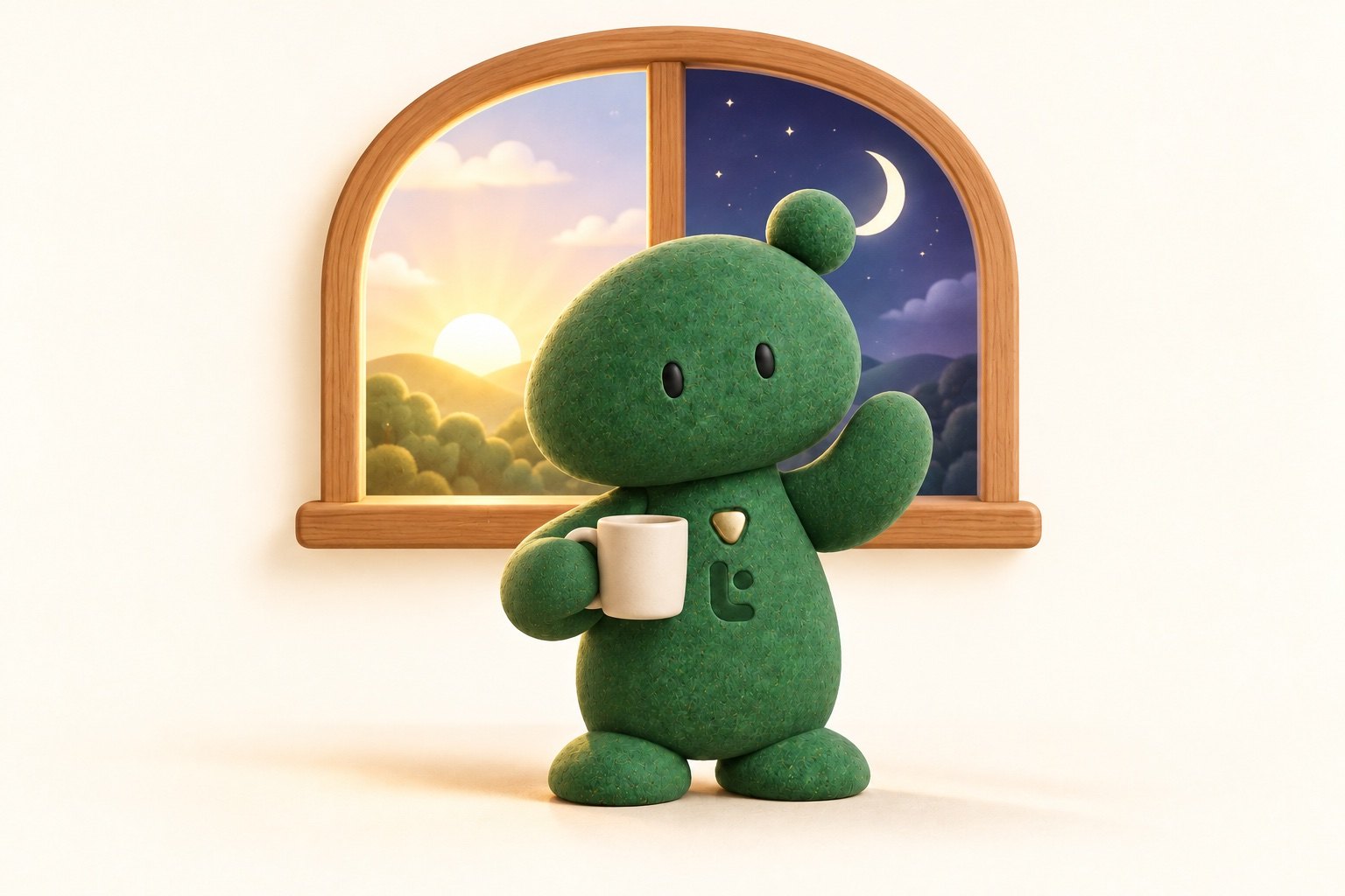 Tombi illustrating Wellness check-ins